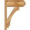 Ekena Millwork Imperial Rough Sawn Craftsman Outlooker, Western Red Cedar, 8"W x 20"D x 28"H OUT08X20X28IMP04RWR - alternate 3